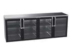 Krowne Metal , BR96L-GSS-LLRR, Refrigeration- Remote Back Bar Cooler