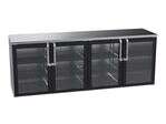 Krowne Metal , BR96R-GSS-LLRR, Refrigeration- Remote Back Bar Cooler