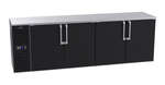 Krowne Metal , BS108L-BSS-RLRL, Refrigeration- Self-Contained Back Bar Cooler