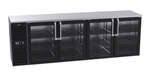 Krowne Metal , BS108L-GSS-LLLR, Refrigeration- Self-Contained Back Bar Cooler