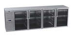 Krowne Metal , BS108L-KNS-LRLL, Refrigeration- Self-Contained Back Bar Cooler