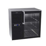 Krowne Metal , BS36L-GNS-R, Refrigeration- Self-Contained Back Bar Cooler