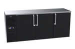 Krowne Metal , BS84L-BSS-RLR, Refrigeration- Self-Contained Back Bar Cooler