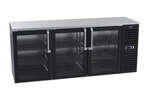 Krowne Metal , BS84R-GSS-RRR, Refrigeration- Self-Contained Back Bar Cooler