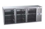 Krowne Metal , BS84R-KNS-RRL, Refrigeration- Self-Contained Back Bar Cooler
