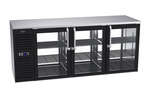 Krowne Metal , KPT84L-GSS-LLL/LLL, Pass Thru Backbar Cooler