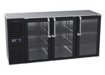 Krowne Metal , NS72L-GNS-LRL, Refrigeration- Self-Contained Narrow Door Back Bar