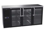 Krowne Metal , NS72L-GSS-RLL, Refrigeration- Self-Contained Narrow Door Back Bar