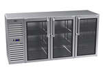 Krowne Metal , NS72L-KNS-RRL, Refrigeration- Self-Contained Narrow Door Back Bar