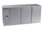 Krowne Metal , NS72L-SNS-LLL, Refrigeration- Self-Contained Narrow Door Back Bar