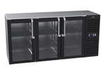 Krowne Metal , NS72R-GNS-LRL, Refrigeration- Self-Contained Narrow Door Back Bar