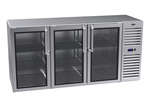 Krowne Metal , NS72R-KNS-RRR, Refrigeration- Self-Contained Narrow Door Back Bar