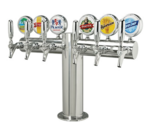 Micro Matic USA , METRO-T-6PSSKR-M, Draft Beer / Wine Dispensing Tower