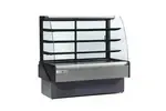 MVP KBD-CG-40-R, Display Case, Refrigerated Bakery, Glass Doors, Black