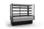 MVP KBD-FG-40-D, Display Case, Non-Refrigerated Bakery, Glass Doors, Black