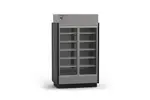MVP , KGV-MR-2-S, Refrigerator, Merchandiser, Hinged Glass Front Doors, Gray