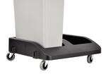 Omcan , 43304, Recycling Trash Container, Lids, And Dolly