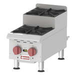 Omcan , CE-CN-0212-S, Countertop Step-Up Gas Hot Plate