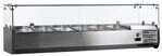 Omcan , RS-CN-0006-P, Refrigerated Topping Rails With Sneeze Guard