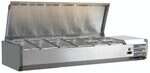 Omcan , RS-CN-0006-PSS, Refrigerated Topping Rail With Stainless Steel Cover