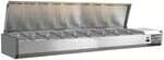 Omcan , RS-CN-0009-PSS, Refrigerated Topping Rail With Stainless Steel Cover