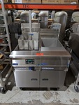 Pitco Frialator SSPE14 Solstice Supreme™ Pasta Cooker w/ SSRS14 Solstice Supreme™ Rinse Station
