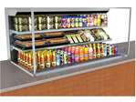 Structural Concepts , NE6027RSSV, Display Case, Refrigerated, Slide In Counter