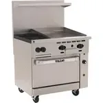 Vulcan 36C-2B24G, Range, 36" Restaurant, Gas