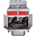 Vulcan , 3VK85CF, Fryer, Gas, Multiple Battery