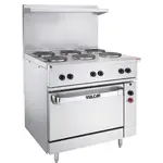 Vulcan EV36S-2FP2HT240, Range, 36" Restaurant, Electric