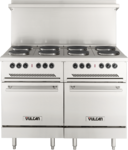 Vulcan , EV48SS-8FP480, Range, 48" Restaurant, Electric