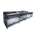 Vulcan , V2B12, Range, 12" Heavy Duty, Gas