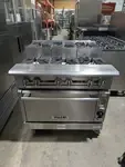 Vulcan V6BU36C-500 Heavy Duty Step-Up Gas Range w/ Convection Oven